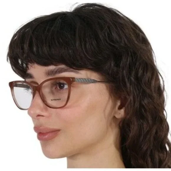 NEW BURBERRY EYEGLASSES BROWN WOMEN EYEWEAR BURBERRY BE2333 3173 - Picture 3 of 4